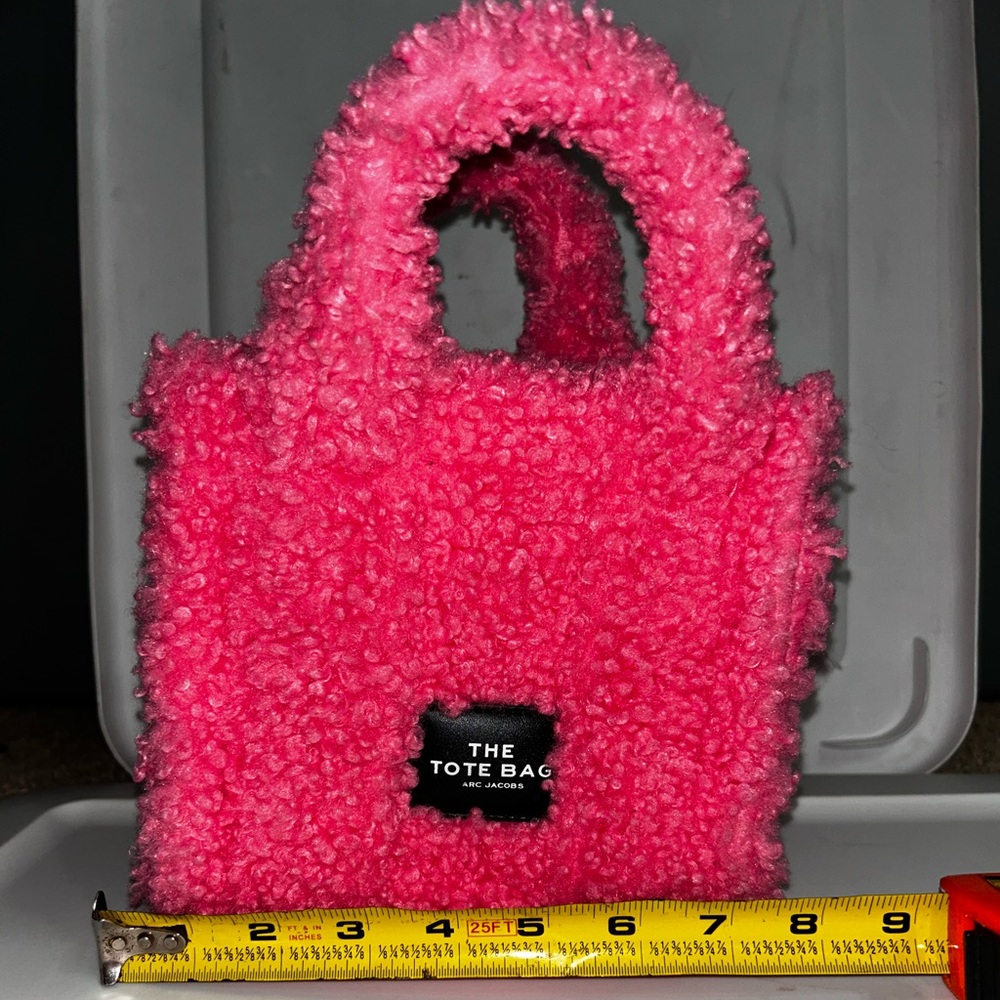 Marc Jacobs Vibrant Pink Textured Mini Bag